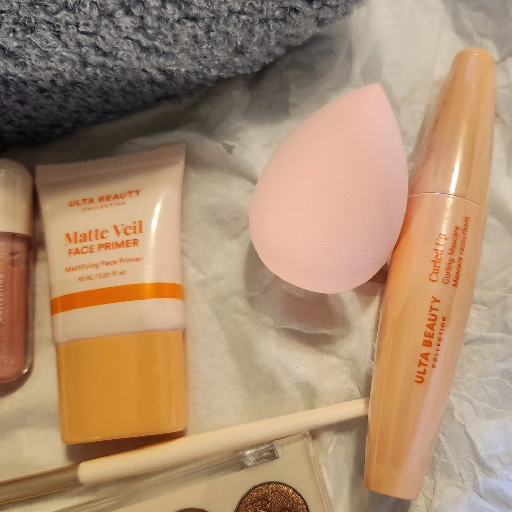 Ulta Beauty Collection with Blue Bag and Assorted Cosmetics - Picture 5 of 8